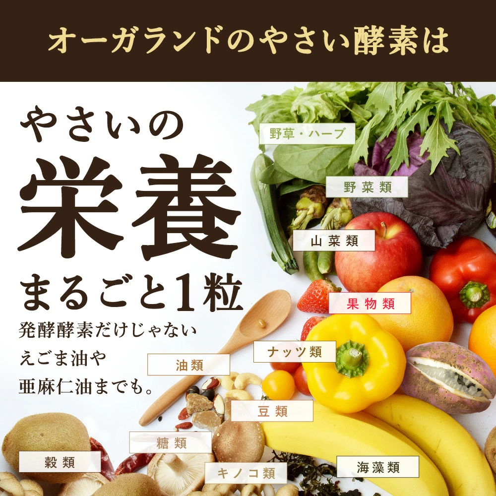 やさいの栄養まるごと１粒