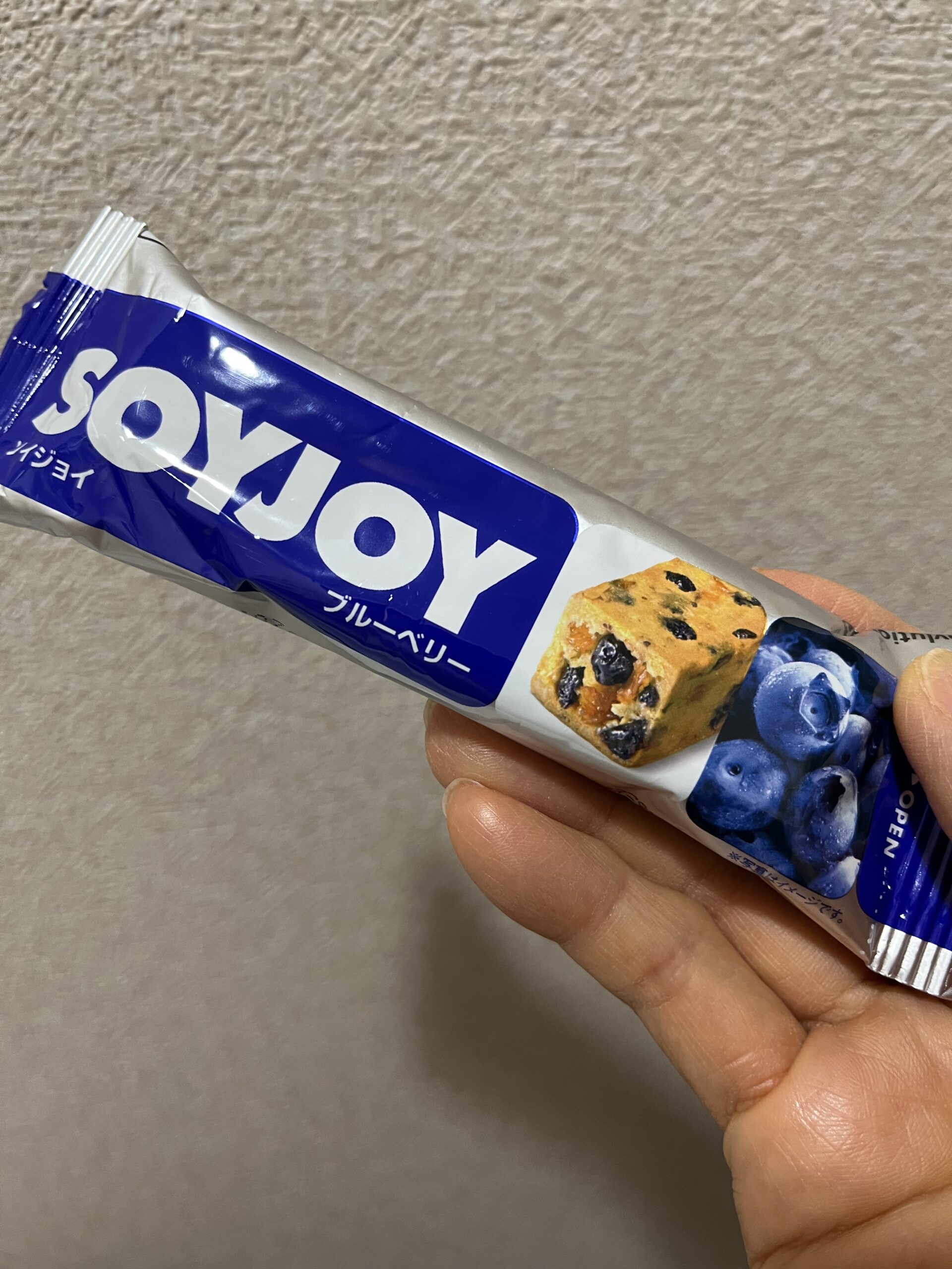 夜食：SOYJOYでタンパク質補給