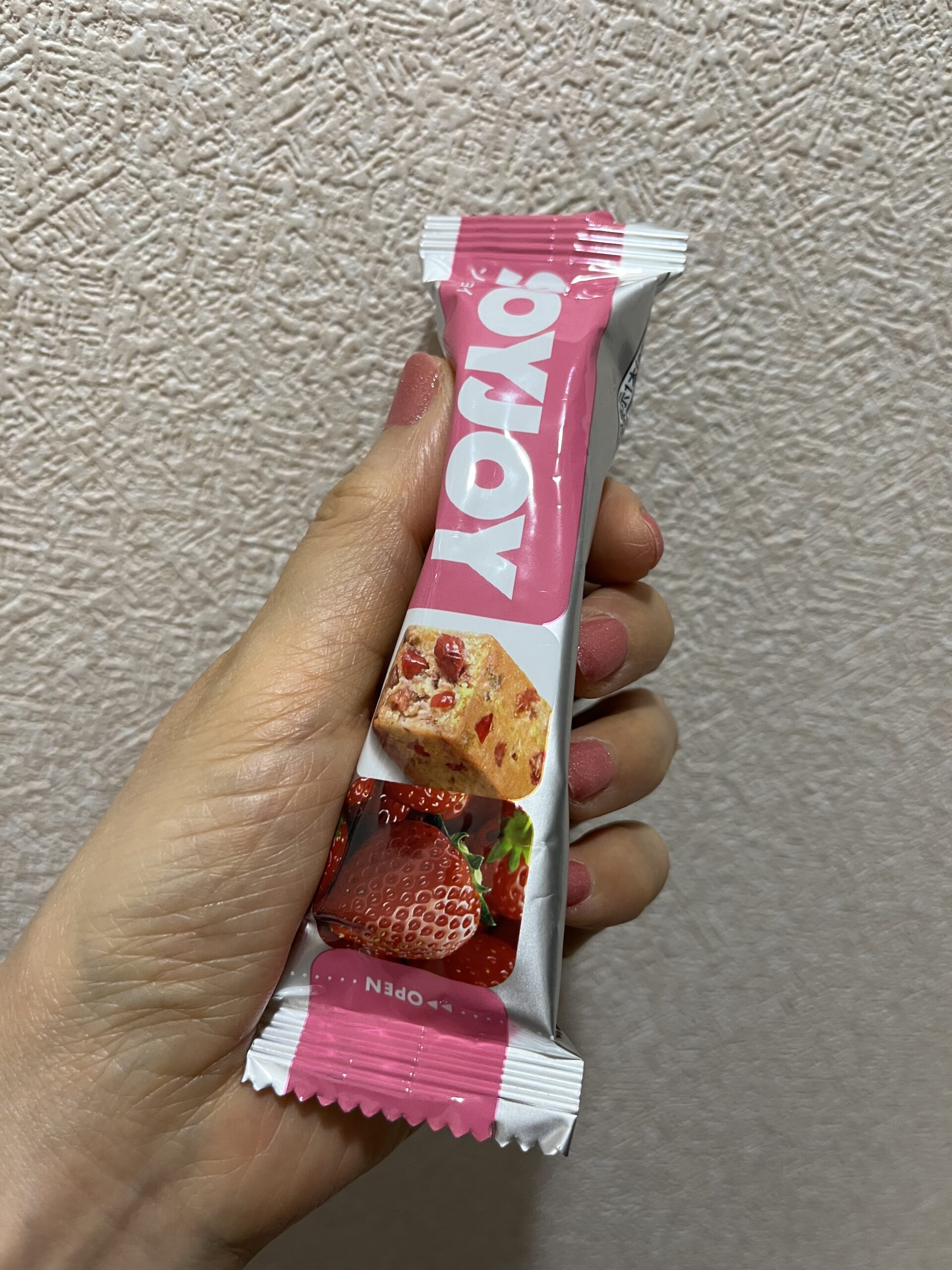 SOYJOY いちご味 糖質オフスナック