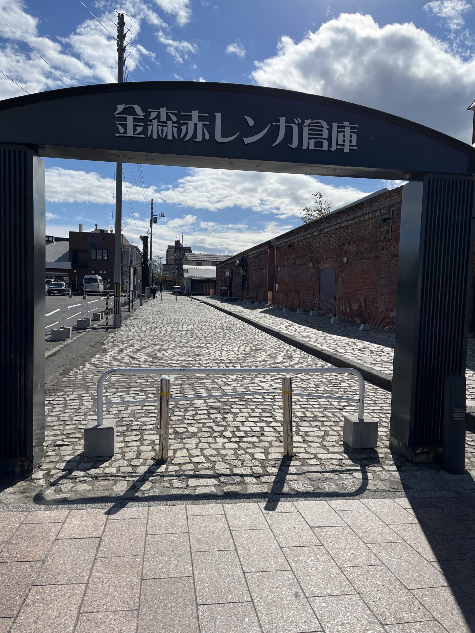 函館ベイエリア 金森赤レンガ倉庫の風景